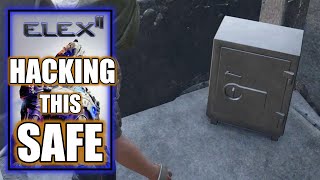 Elex 2  How to Open The Safe Located at Broken Satellite South of Central World Heart Teleport [upl. by Ddahc104]