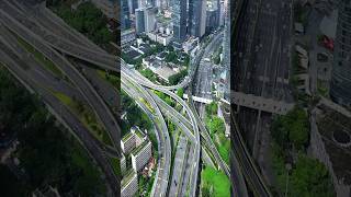 Shenzhen Futian Binhe Avenue Chegongmiao Overpass深圳福田滨河大道车公庙立交桥 [upl. by Janik]