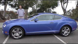 A Used Bentley Continental GT Is a Crazy 50000 Used Car [upl. by Agnola]