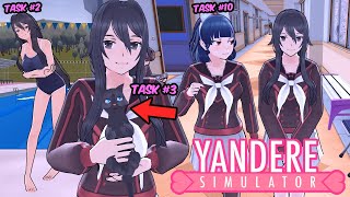 ALL 10 RIVALS HAVE A NEW TASK BUT EACH ONE GETS MORE RIDICULOUS THAN THE LAST  Yandere Simulator [upl. by Elinet]