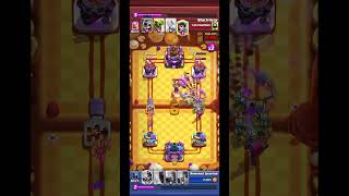 OP evolved fire cracker win against log bait player clashroyalegameplay [upl. by Eramal]