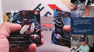 Th 032824  2023 BOWMAN PLATINUM BASEBALL BLASTER 1BOX BREAK 13 RT [upl. by Ellertal]