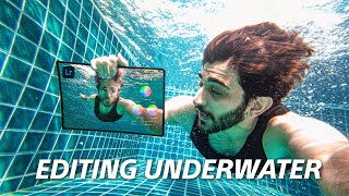 Editing UNDERWATER with the Galaxy Tab S9 Ultra 🤯 [upl. by Casey]