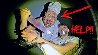 KILLER CHEF REAL LIFE HORROR ESCAPE POV CHASE [upl. by Bertsche]