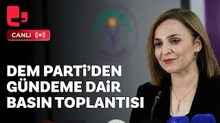 CANLI  DEM Parti’den İçişleri Bakanlığı’na soruşturma yanıtı [upl. by Selda446]