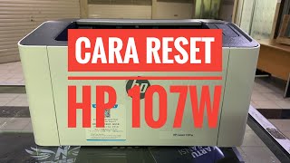 Cara reset hp laser jet 107w NafStarasta [upl. by Rad782]