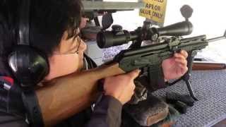 Shooting my modified VEPR AK74 rifle 20 inch barrel vs 545x39 Russian surplus ammo [upl. by Nylra]