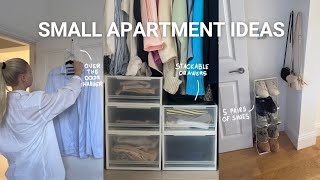 How to organize a small apartment  8 tips amp ideas ad [upl. by Ydospahr]