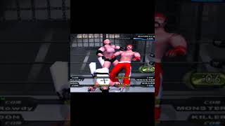 👆👆👆 ELIMINATION CHAMBER wwe PS2 1trendingongame shortsviral smackdown [upl. by Leizahaj]