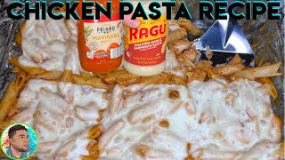 Creamy Ragú chicken pasta  marinara pasta recipe  chicken pasta ragú recipe Best pasta I ever try [upl. by Carthy515]