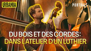 Du bois et des cordes  dans latelier dun luthier [upl. by Landre882]