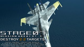 Ace Combat 5 Arcade Emulated  Stage 07C [upl. by Nomad]