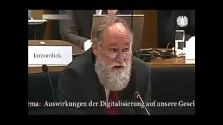 Professor Dr Kruse Aussage bzgl Vernetzung Machtverschiebung Internet Revolution [upl. by Whitcher910]