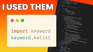 100 of Python Keywords in ONE Hello World Program [upl. by Aiynat911]