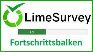 LimeSurvey Fortschrittsanzeige in Umfragen [upl. by Micah255]