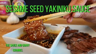 Sesame Seed Yakiniku Sauce  Yakiniku Sauce  Japanese Dipping Sauce  Japanese Yakiniku  Yakiniku [upl. by Powel874]