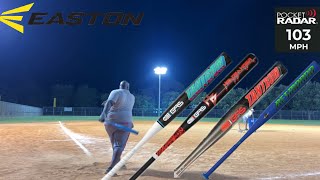 2024 ALL EASTON TANTRUMRESMONDO ONE PIECE EXIT VELOCITY COMPARISONS [upl. by Lanae]