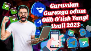 TELEGRAM GURUHDAN GURUHGA ODAM OLIB OTISH YANGI USULI 2023  PAPKALI ODAM QOSHISH YANGI USULI 2023 [upl. by Dorin]