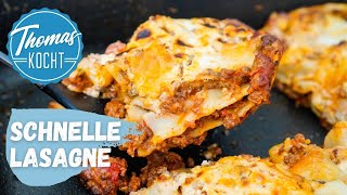 Lasagne Rezept ohne Bechamel  einfach und lecker [upl. by Enineg144]