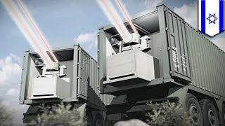 Israels Rafael unveils Iron Beam laserbased defense system [upl. by Patrizio]