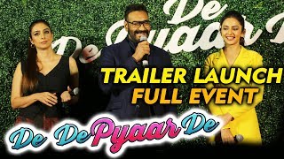 De De Pyaar De  Official Trailer REACTION  Ajay Devgn Tabu Rakul Preet Singh [upl. by Siryt]