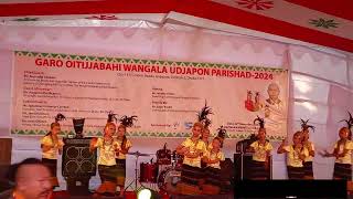 Beautiful Garo Song Cover Dance Dhaka Wangala 2024 [upl. by Dorene]