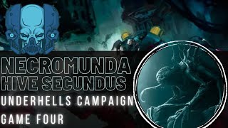 Necromunda  Hive Secundus  Underhells Campaign Battle Report  Descent Into The Dark [upl. by Ahsienet961]