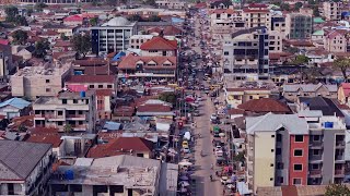 DJI AIR 3 VUE DU CIEL DE LAVENUE SHABA KINSHASA KASA VUBU BY PATRICK MBULI [upl. by Trinee]