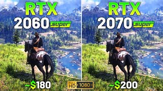 10 Games on RTX 2060 SUPER vs RTX 2070 SUPER in 2023  1080p [upl. by Eeznyl]