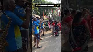 Paskin Paskin  East Indian Song  Astik Brass Band  Worli Koliwada  viral shorts trending [upl. by Berlauda]