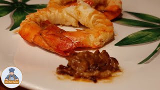 Gambas Flambées au Cognac  Recette Étincelante pour Noël [upl. by Romona]