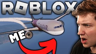 Robloxs BEST Flight Simulator  Trying Project Flight for the First Time [upl. by Kerekes518]