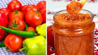 Esta salsa de tomates y pimientos es la receta favorita de toda la familia  GustosoTV [upl. by Schluter]