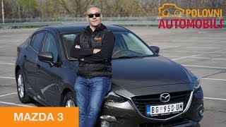 Mazda 3 sedan – gradska katana  Polovni automobili [upl. by Gorrian]