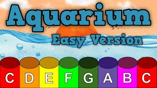 Aquarium Easy Version  Carnival of the Animals SaintSaëns  Boomwhacker Play Along [upl. by Maccarthy]