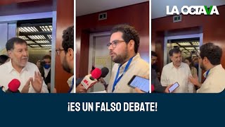 ¡ESTÁS FALTANDO a la VERDAD NOROÑA a ESTUDIANTE DEFENSOR del PODER JUDICIAL [upl. by Ytitsahc]