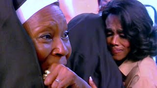 Whoopi Goldberg Gets Emotional After Sister Act 2 Cast Performance on The View [upl. by Aneehsal]