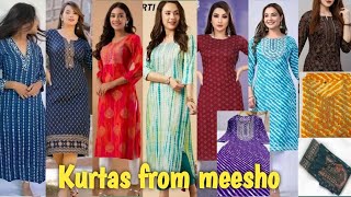 Review on affordable kurtas from meesho [upl. by Flanders]