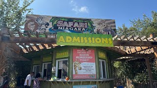 Visit to Safari Niagara with The Family  Niagara Ontario Canada  Full Vlog [upl. by Roque]