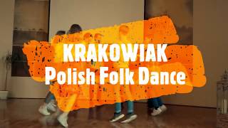 KRAKOWIAK Polish Folk Dance [upl. by Ereveniug932]