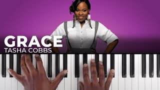 GRACE  Tasha Cobbs  Piano Cover [upl. by Inor]