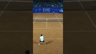 Top moment in tiebreak 👏 tennis highlights [upl. by Aifoz968]