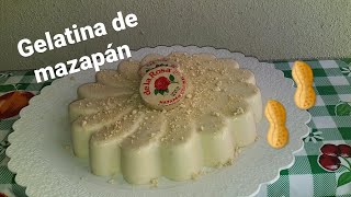 Gelatina de Mazapán Cremosa Facil y Deliciosa Marisol Mtz 💜 [upl. by Odlavu]