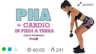 Esercizi Tonificazione  Cardio in Tecnica PHA Allenamento Completo [upl. by Pitarys711]