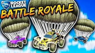 ROCKET LEAGUE BATTLE ROYALE NEW MODE [upl. by Nwahser]