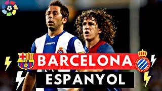 Barcelona vs Espanyol 22 All Goals amp Highlights  2007 La liga [upl. by Oluas475]