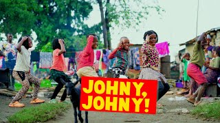 Masaka Kids Africana Dancing Johny Johny Yes Papa By Prince Africa Mr Masaka 4K [upl. by Kennith]