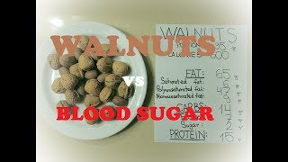 31 Walnuts 600 calorie low carb blood sugar tests [upl. by Acinoryt]