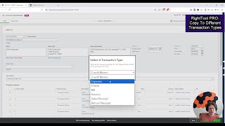 RightTool PRO Copy To Different Transaction Type [upl. by Atterol650]