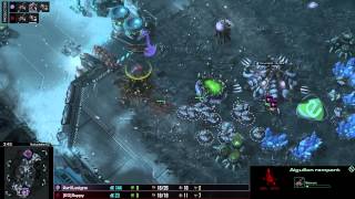 HD900 Scarlett vs Suppy  ZvZ  Heart of the Swarm FR [upl. by Veronica]